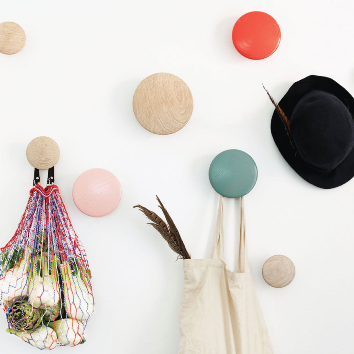 Muuto - Dots Wood Ø13 oak - Taninihome.com