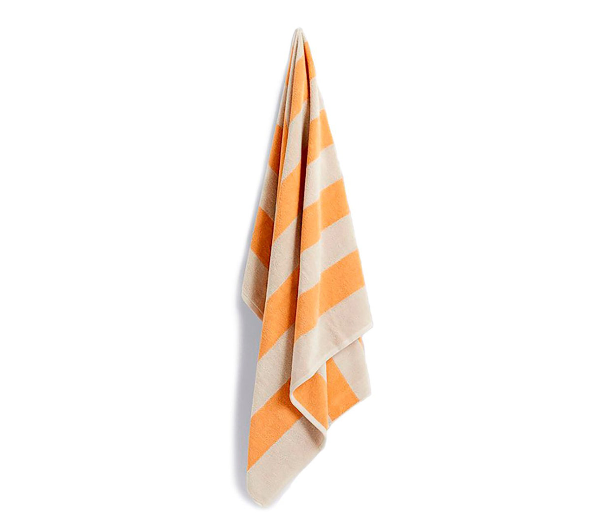 Hay - Frotté Stripe Bath Sheet yellow - Taninihome.com