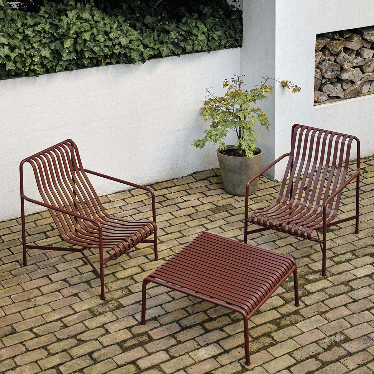 Hay - Palissade Lounge Chair High - Taninihome.com