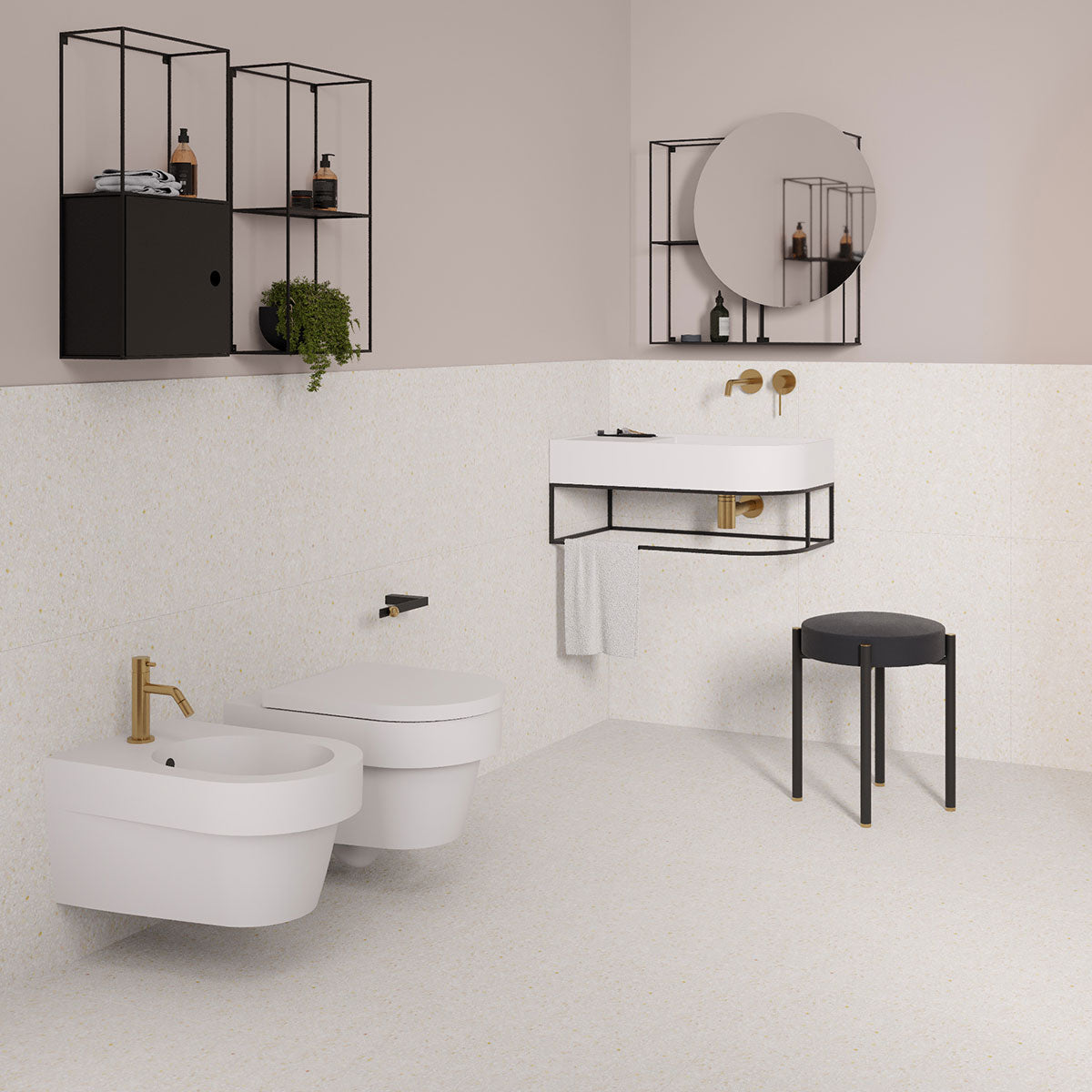 Ex.t - Basic bidet sospeso - Taninihome.com