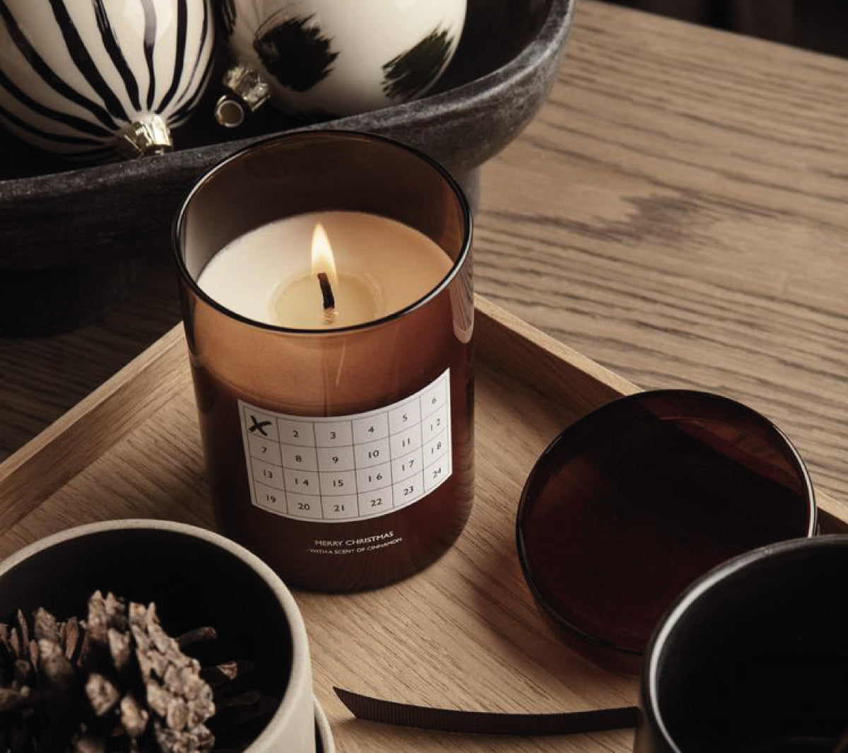 Ferm Living - Scented Candle - Christmas Calendar - Taninihome.com