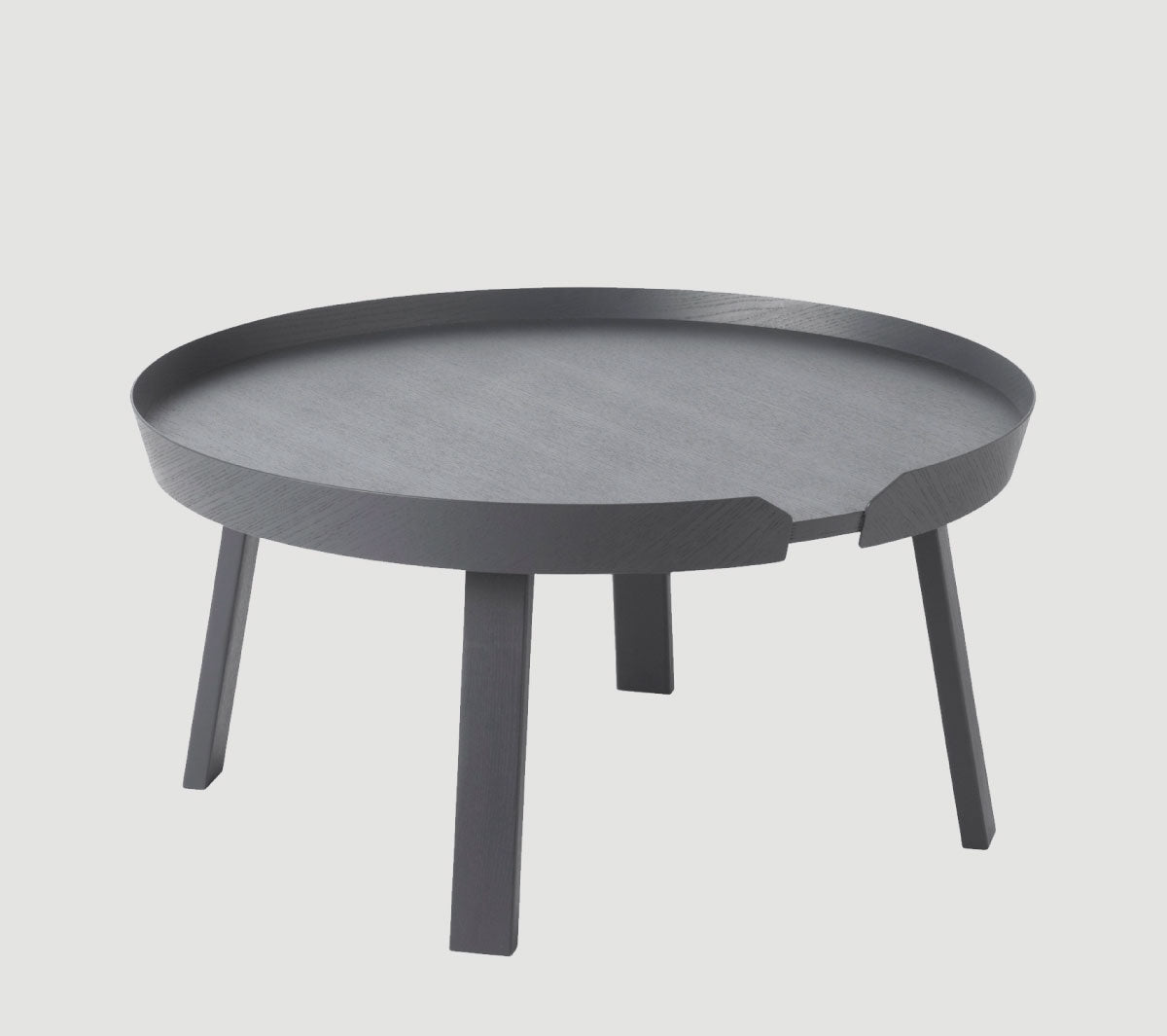 Muuto - Around table large anthracite - Taninihome.com