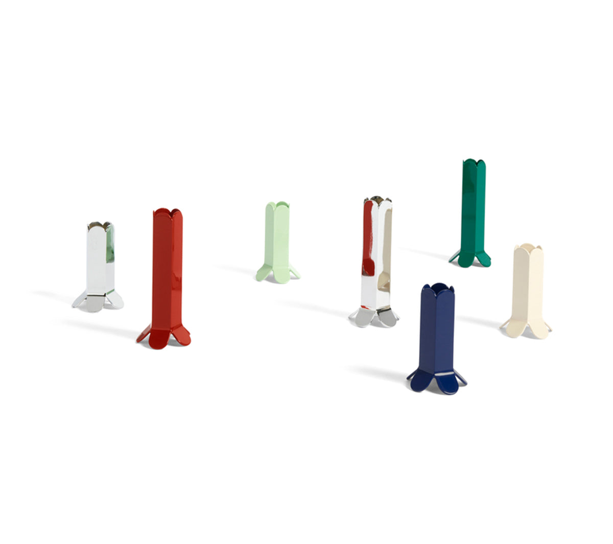 Hay - Arcs Candleholder Large red - Taninihome.com