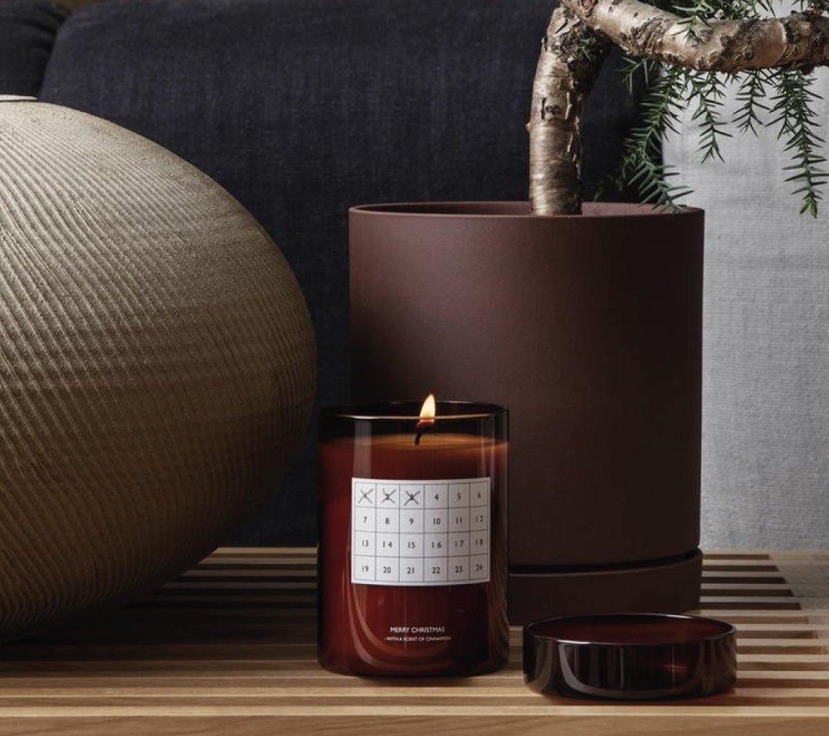 Ferm Living - Scented Candle - Christmas Calendar - Taninihome.com