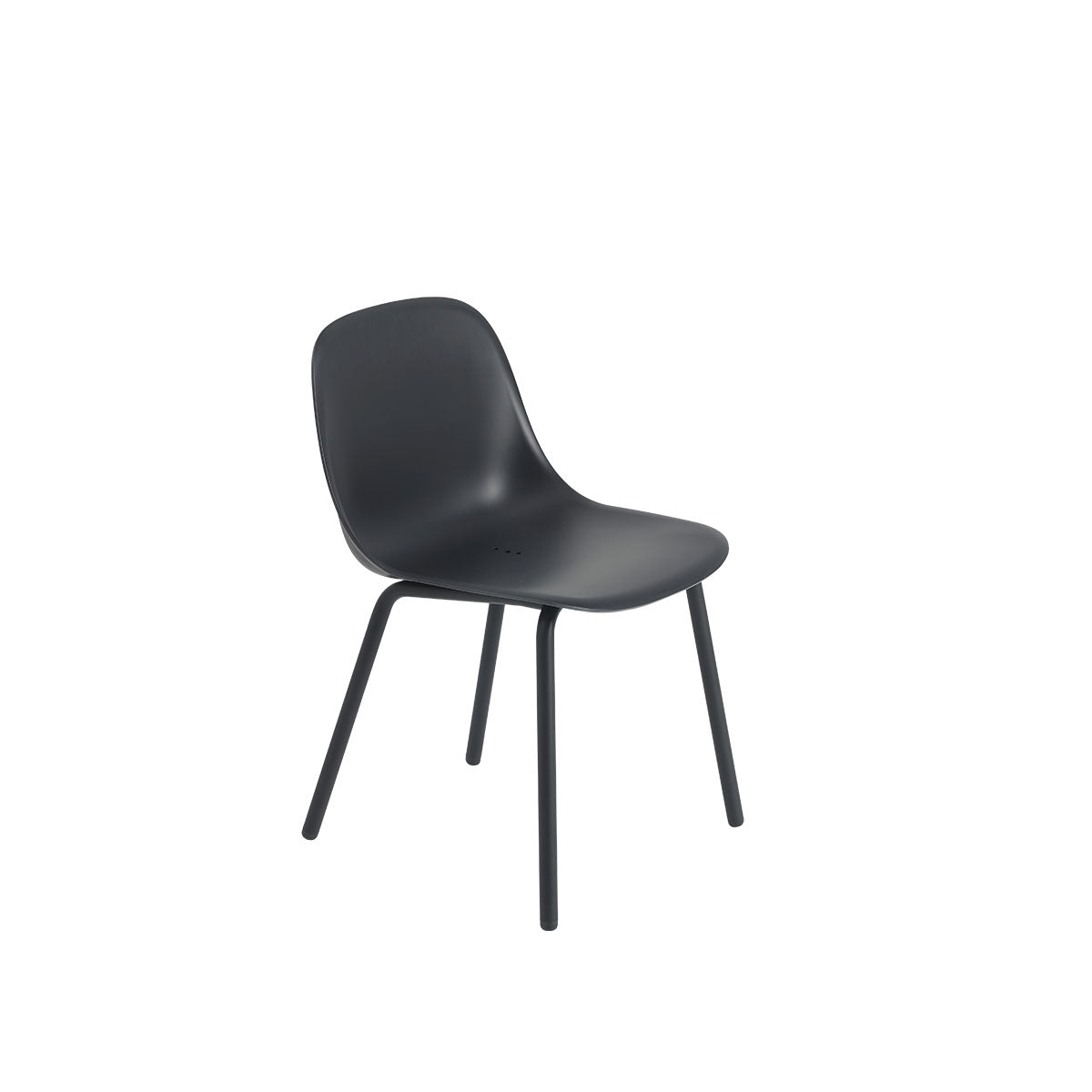 Muuto - Fiber Outdoor Side Chair Antracite - Taninihome.com