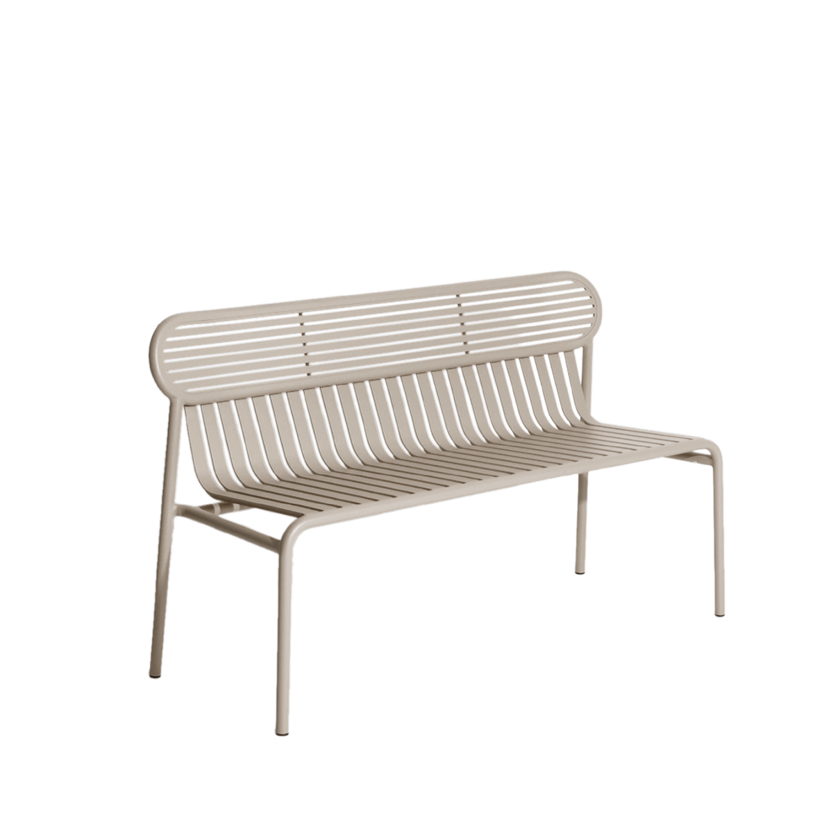 Petite Friture - Week-End bench Grigio chiaro - Taninihome.com