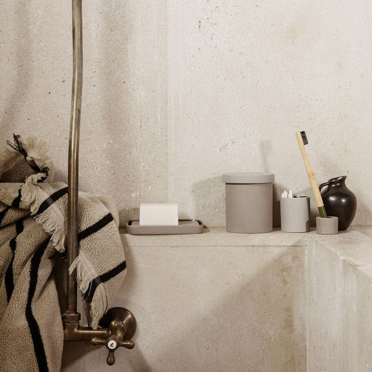 Ferm Living - Bon accessories soap tray - Taninihome.com