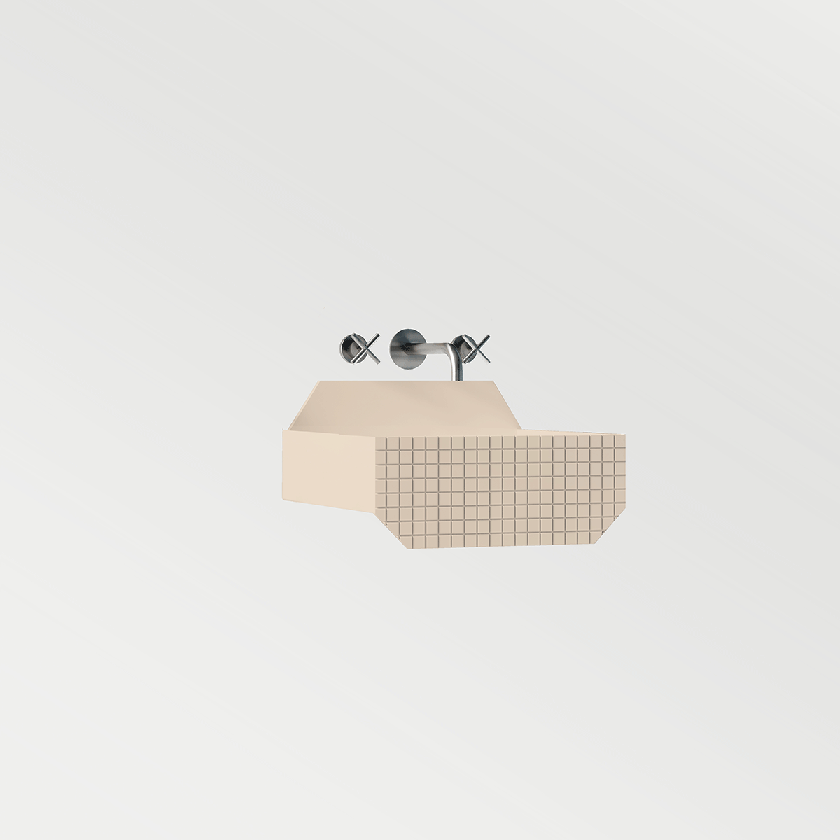 Ex.t - Frieze One Low Checkered Rosa - Taninihome.com