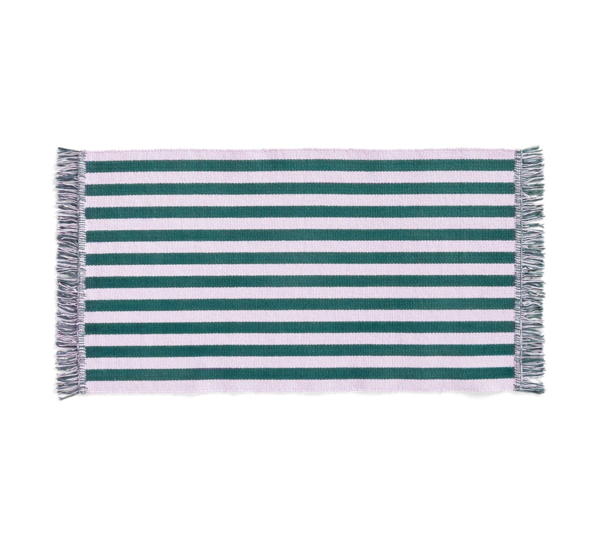 Hay - Stripes and stripes Door Mat blue - Taninihome.com