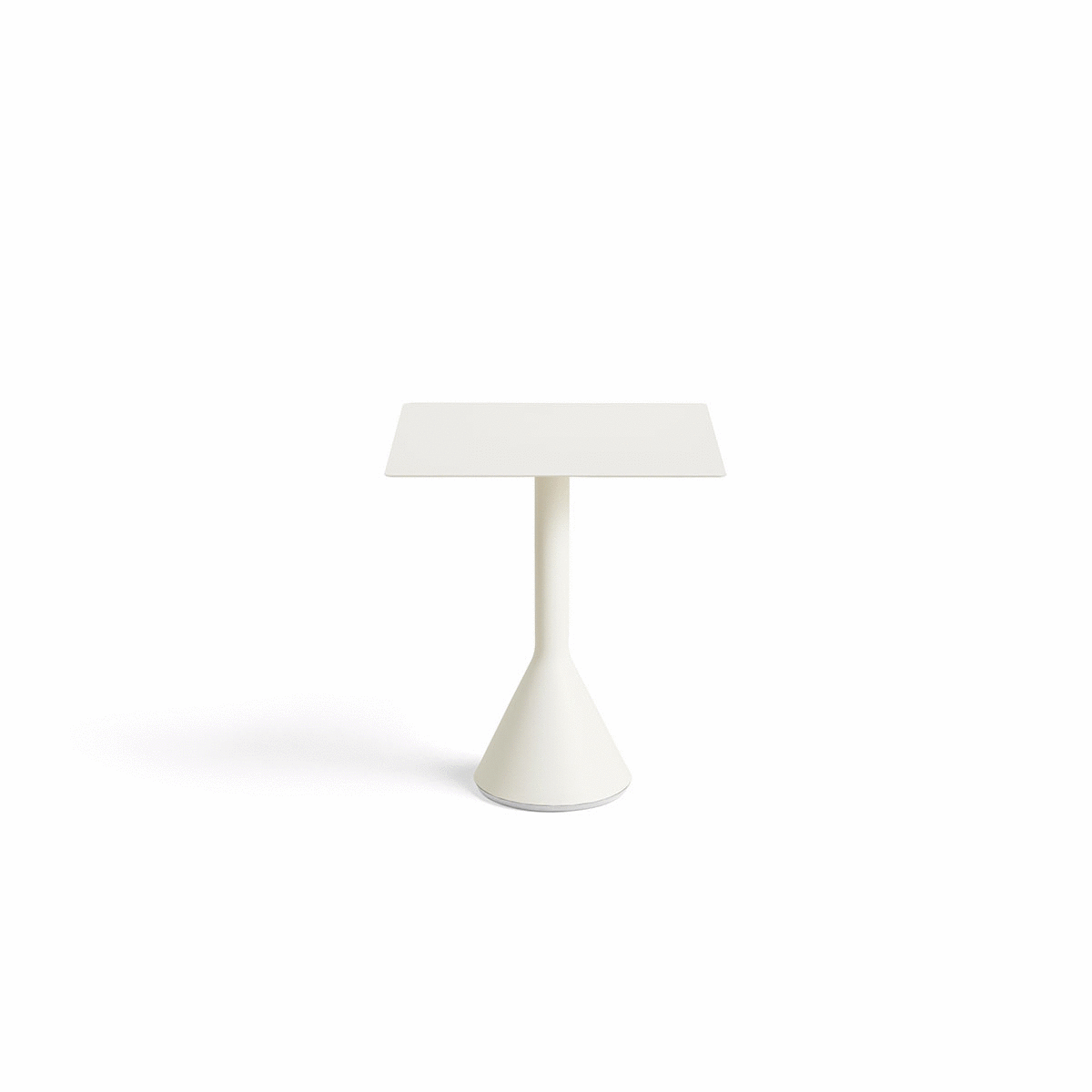 Hay - Palissade Cone Table Quadrato Bianco - Taninihome.com