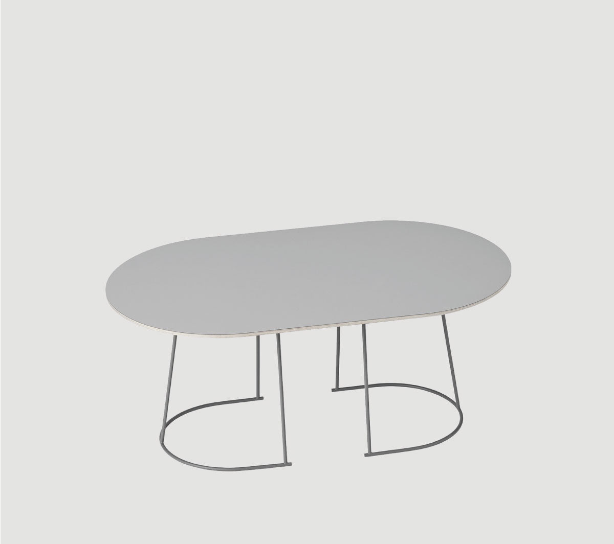 Muuto - Airy Coffee Table Medium grey - Taninihome.com