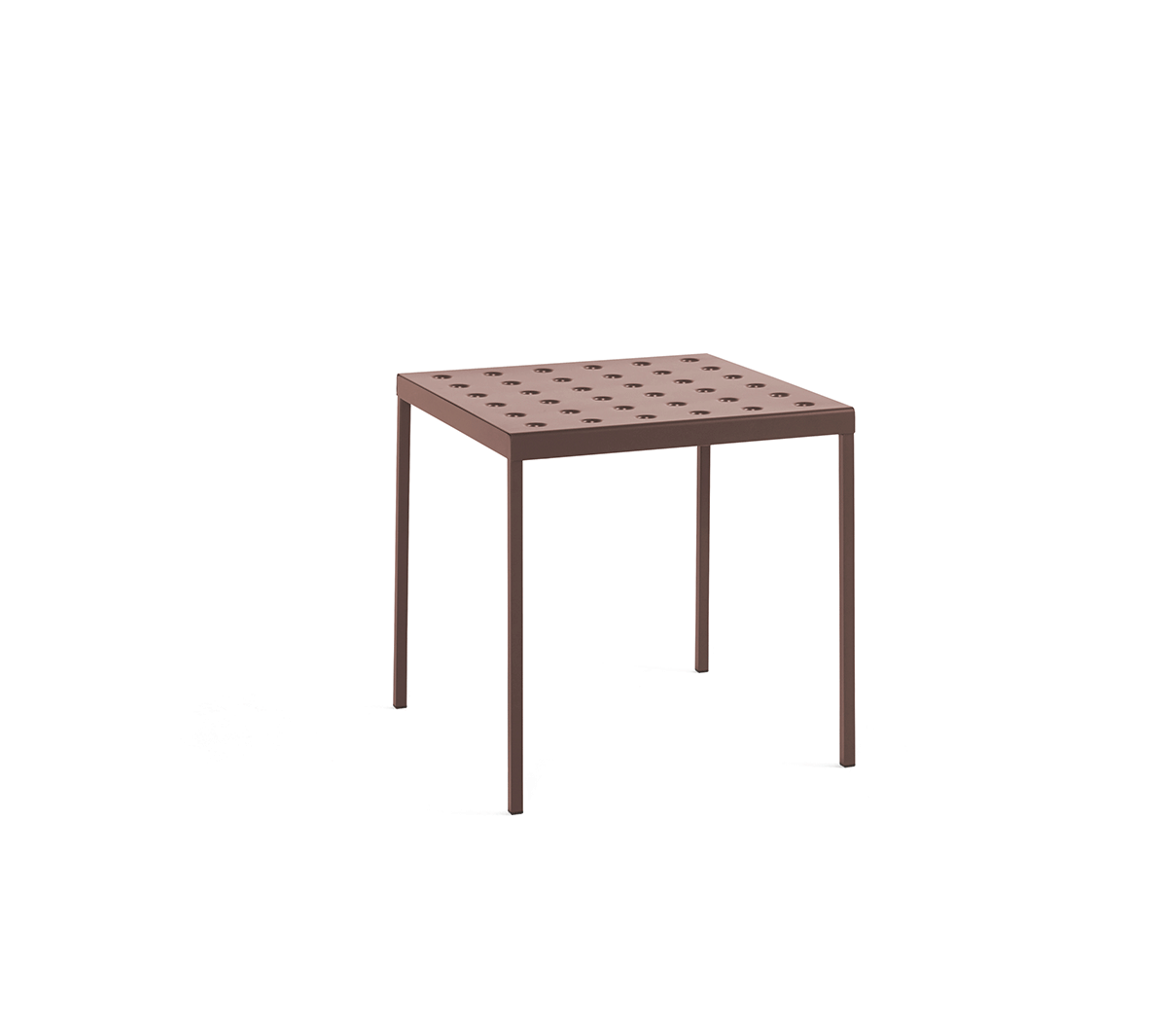 Hay - Balcony Table L75 Rosso - Taninihome.com