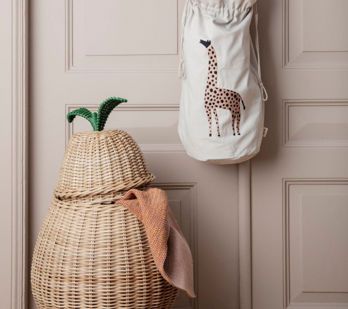 Ferm Living - Pear Braided Storage large - Taninihome.com