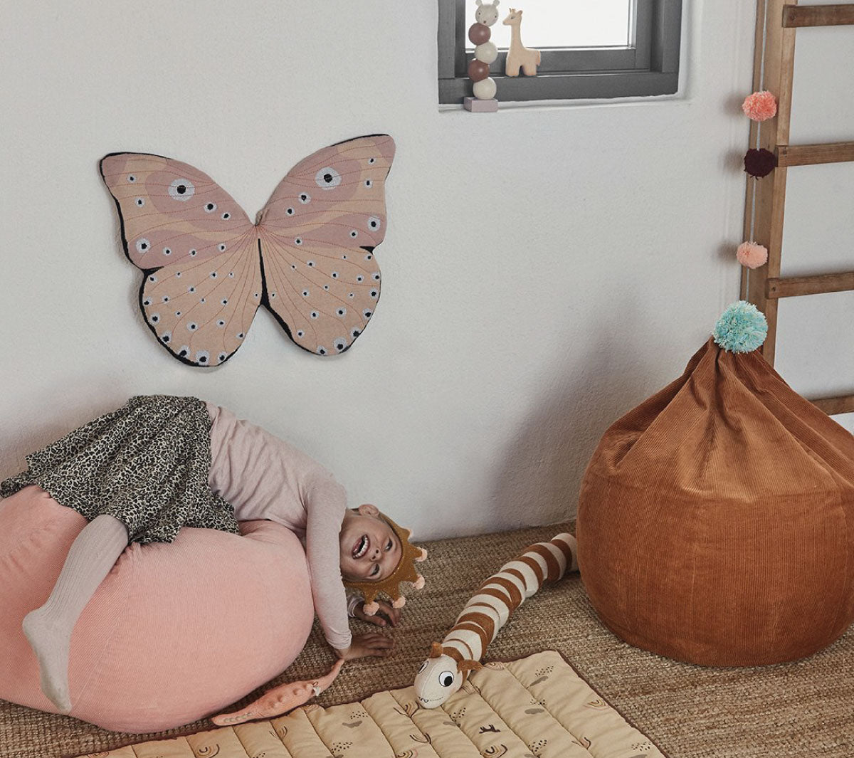 Oyoy - Beanbag - corduroy - caramel - Taninihome.com