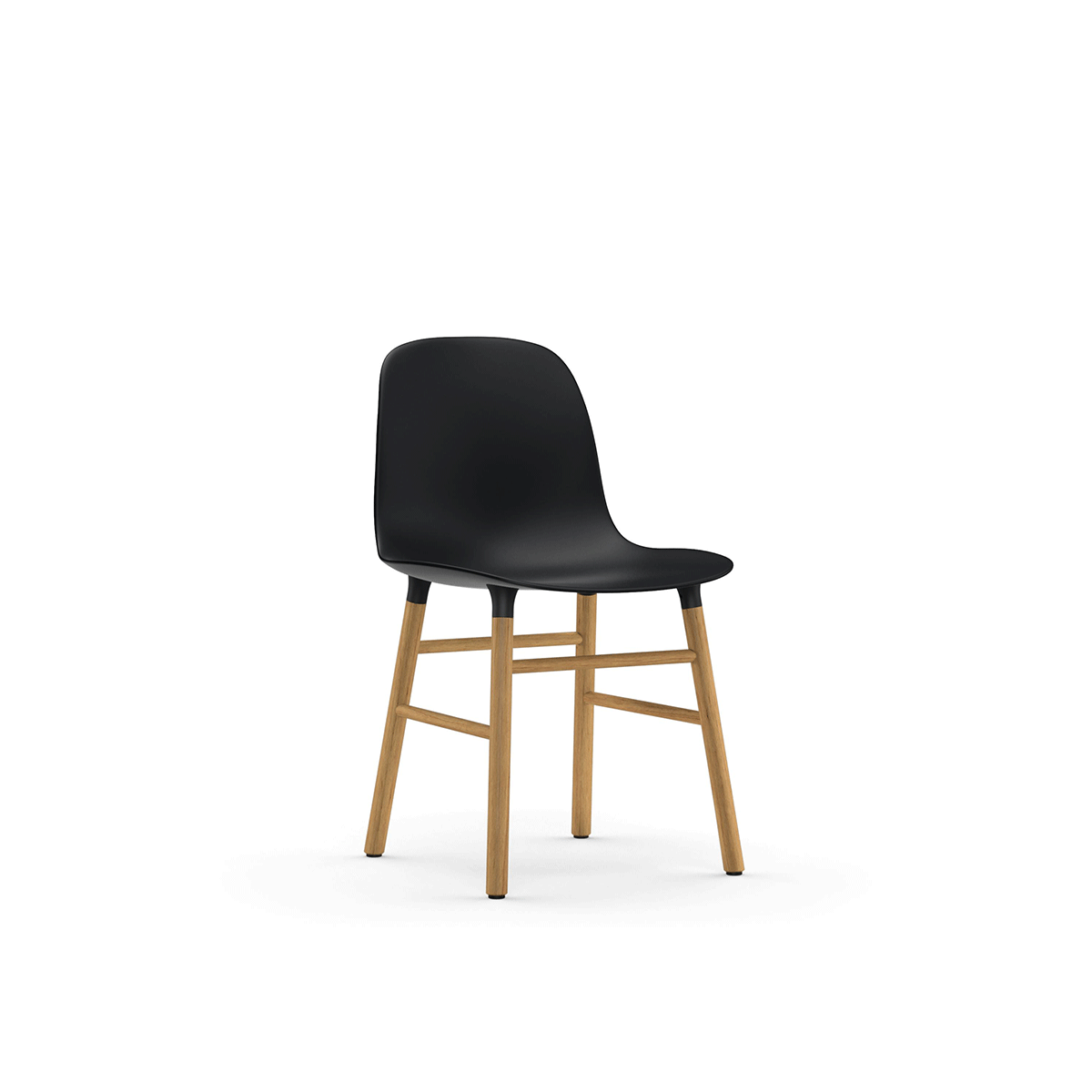 Normann Copenhagen - Form Chair wood Nero Rovere - Taninihome.com