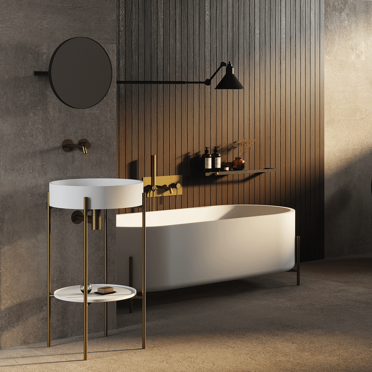 Ex.t - Stand Round Console - Taninihome.com