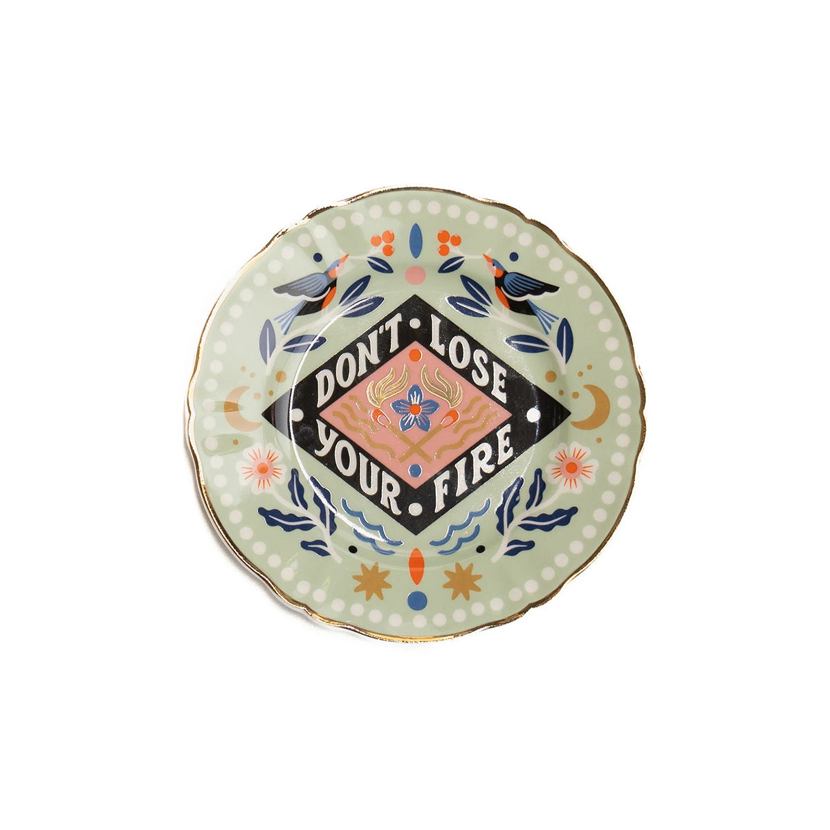 Bitossi Home - Piattino Don’t Lose your Fire - Taninihome.com