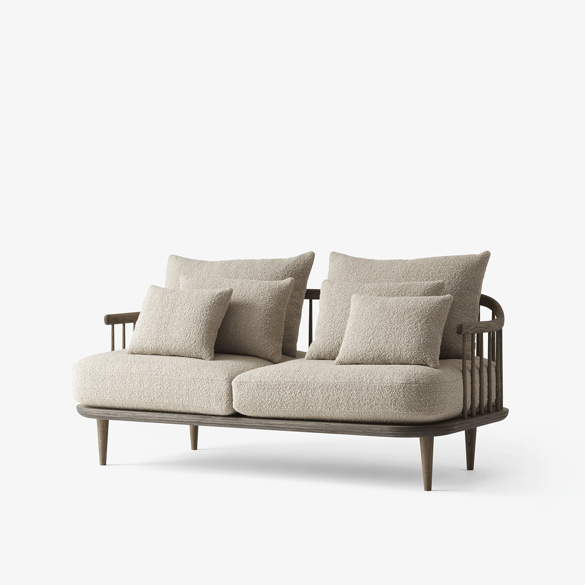 &Tradition - Fly Sofa SC2 Rovere oliato affumicato Karakorum 003 - Taninihome.com
