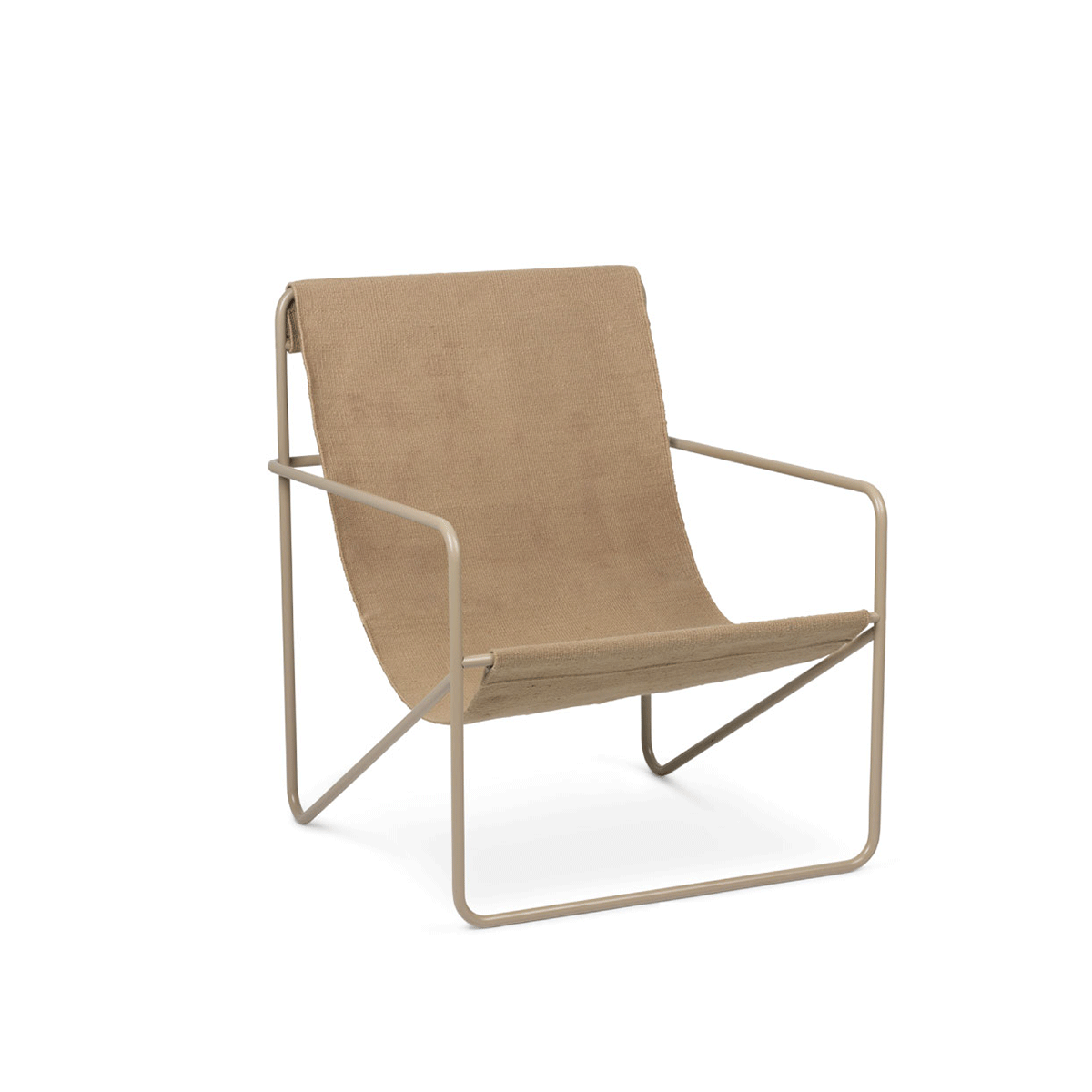 Ferm Living - Desert Lounge Chair Beige Beige - Taninihome.com
