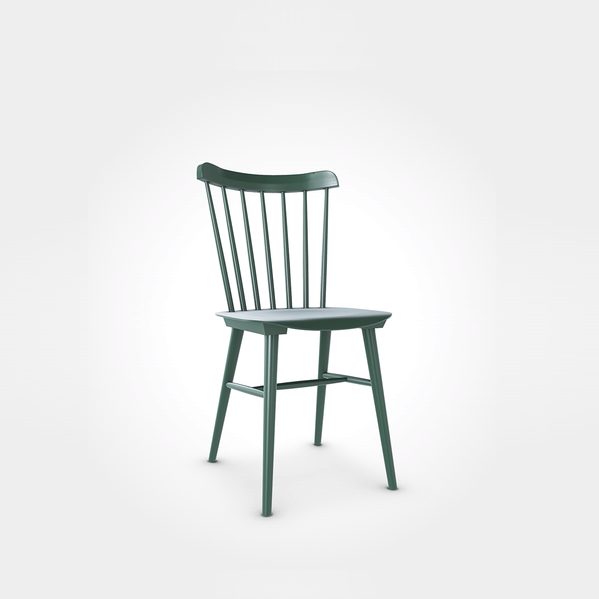 Ton - Sedia Ironica Verde Scuro - Taninihome.com