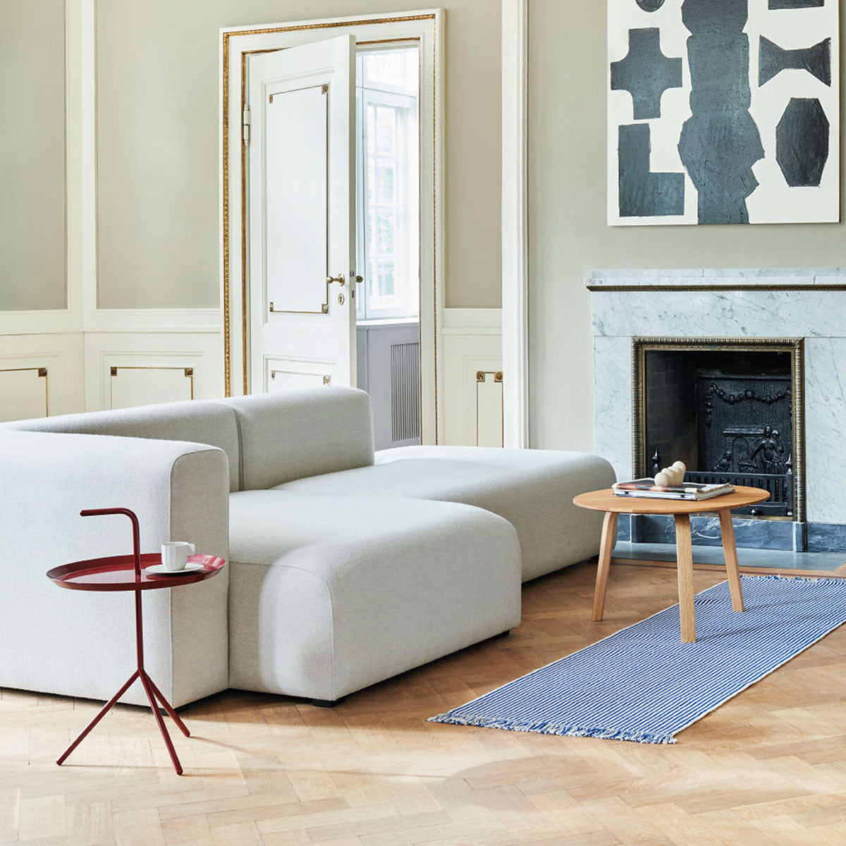 Hay - Mags Soft 2,5 seater Combination 3 low armrest Bolgheri - Taninihome.com