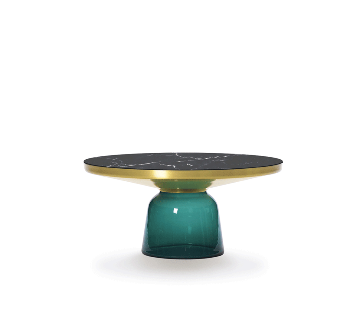 Classicon - Bell Coffee Table Verde Nero Marquinia - Taninihome.com