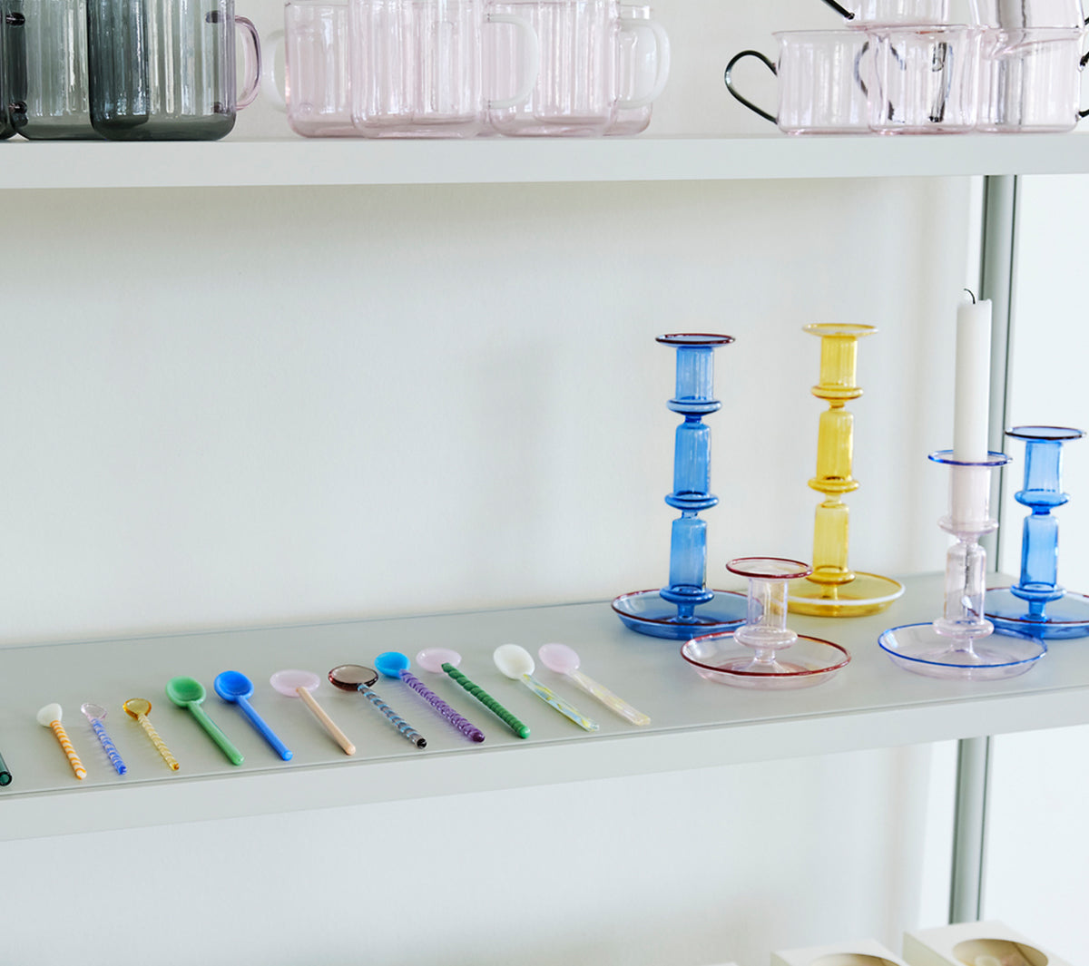 Hay - Flare Tall Rainbow pink green yellow - Taninihome.com