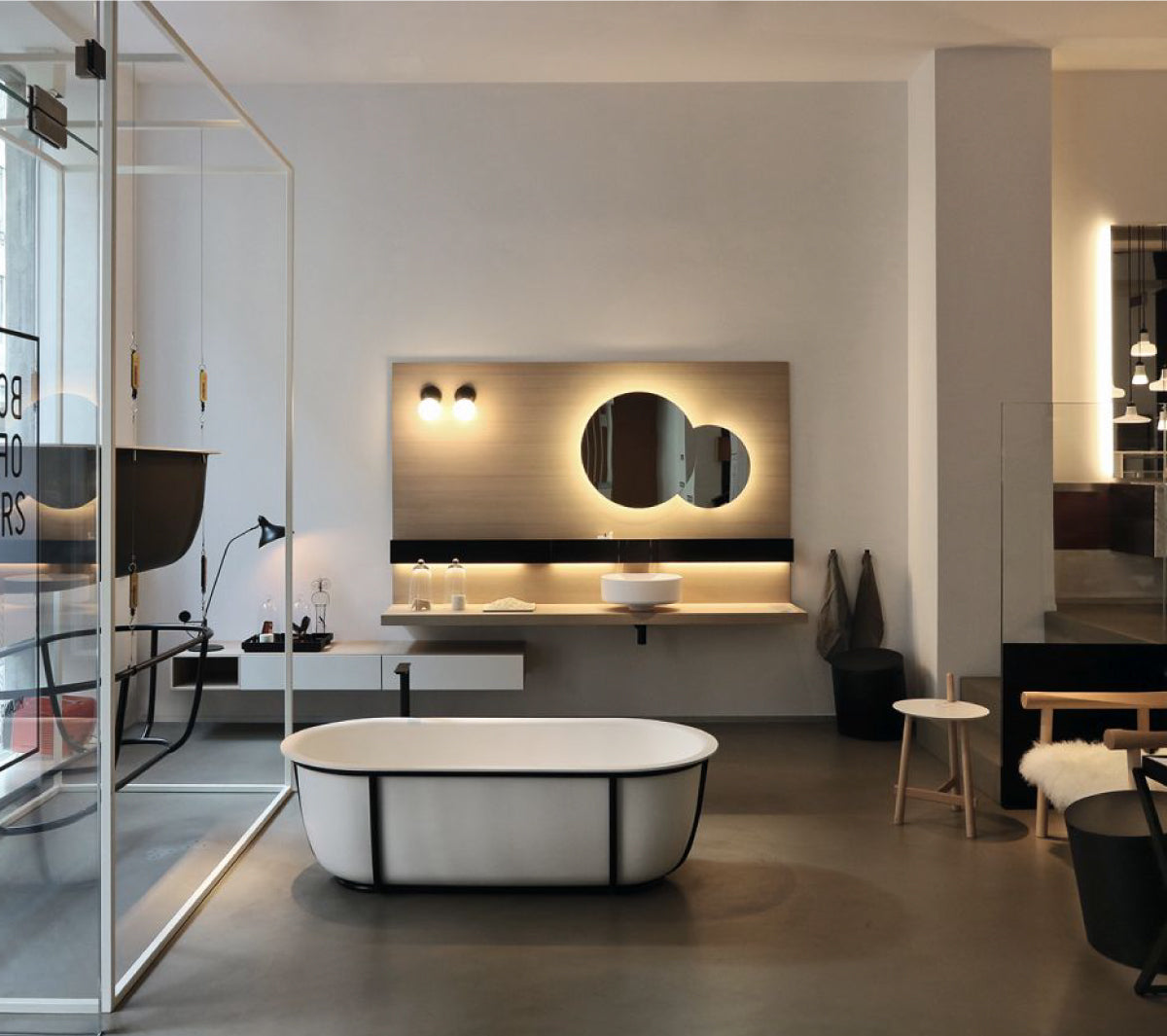 Agape - Cuna vasca struttura nera - Taninihome.com