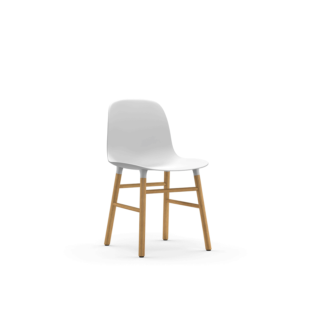 Normann Copenhagen - Form Chair wood Bianco Rovere - Taninihome.com