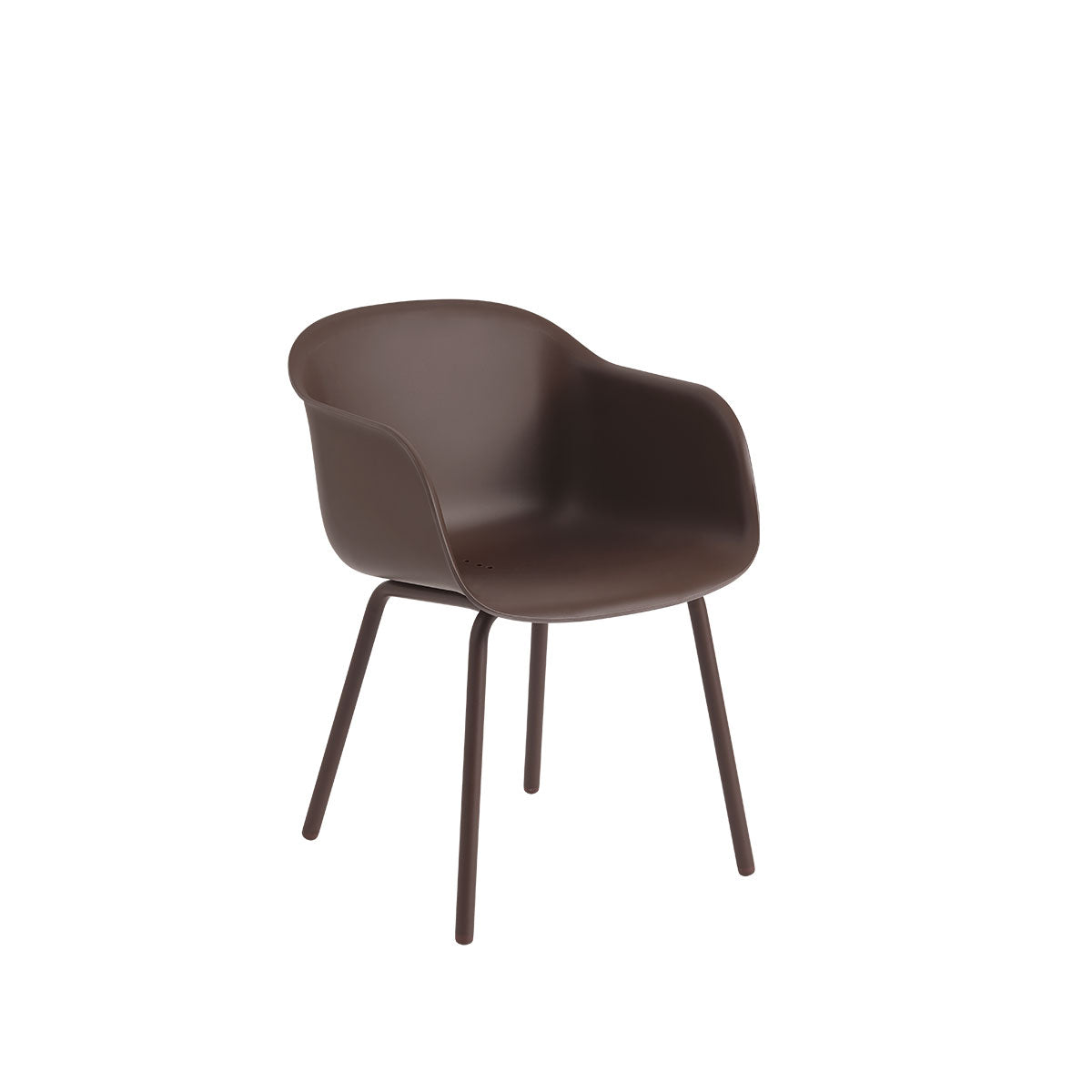 Muuto - Fiber Outdoor Armhair Bordeaux - Taninihome.com