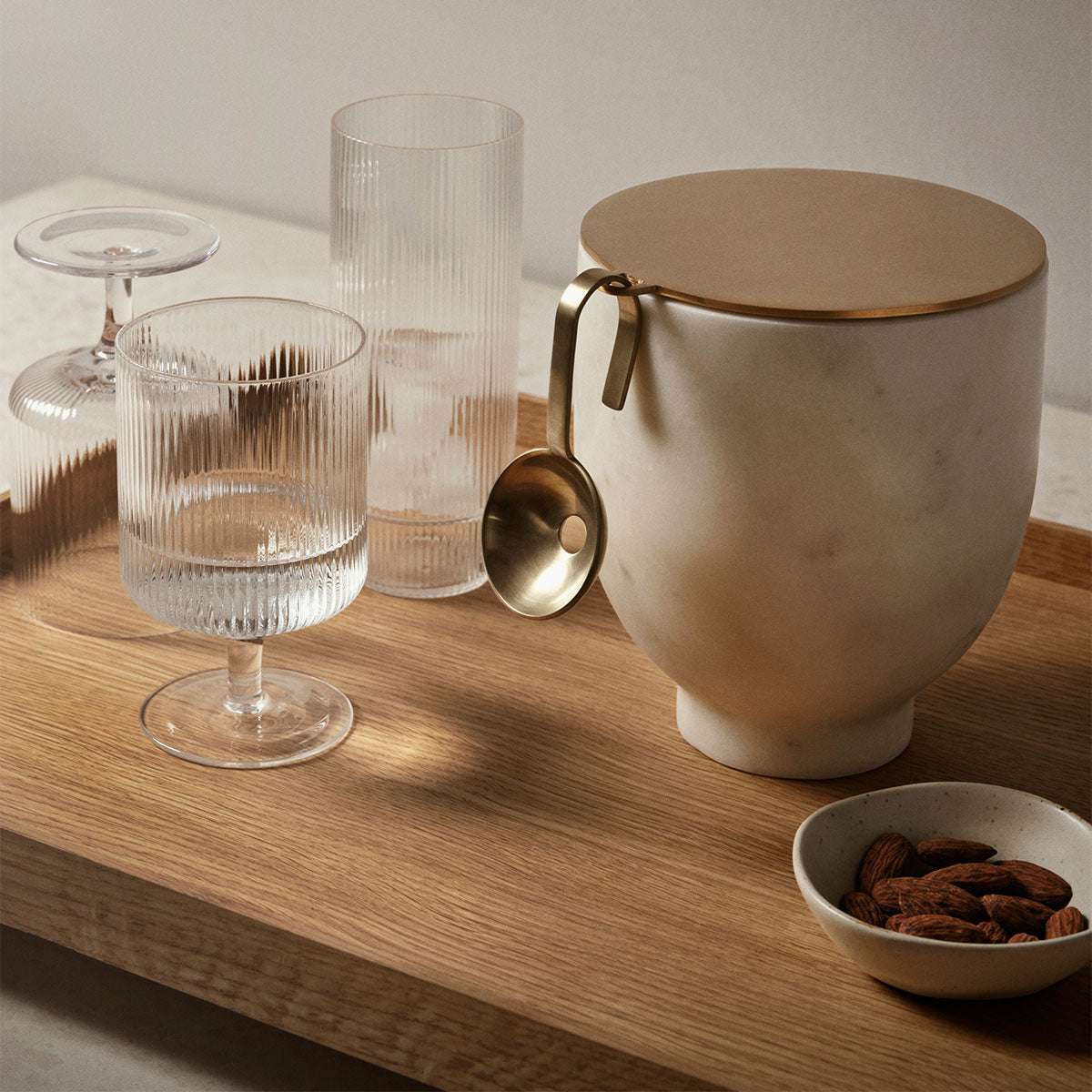 Ferm Living - Ripple Wine Glasses - Taninihome.com