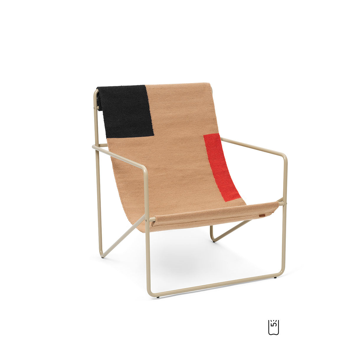 Ferm Living - Desert Lounge Chair Marrone Cashmere - Taninihome.com