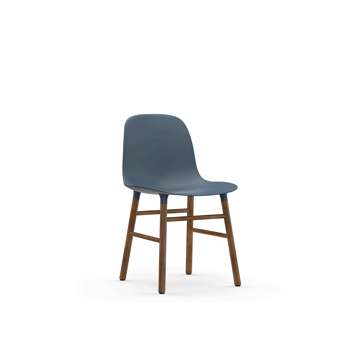 Normann Copenhagen - Form Chair wood Blu Noce - Taninihome.com