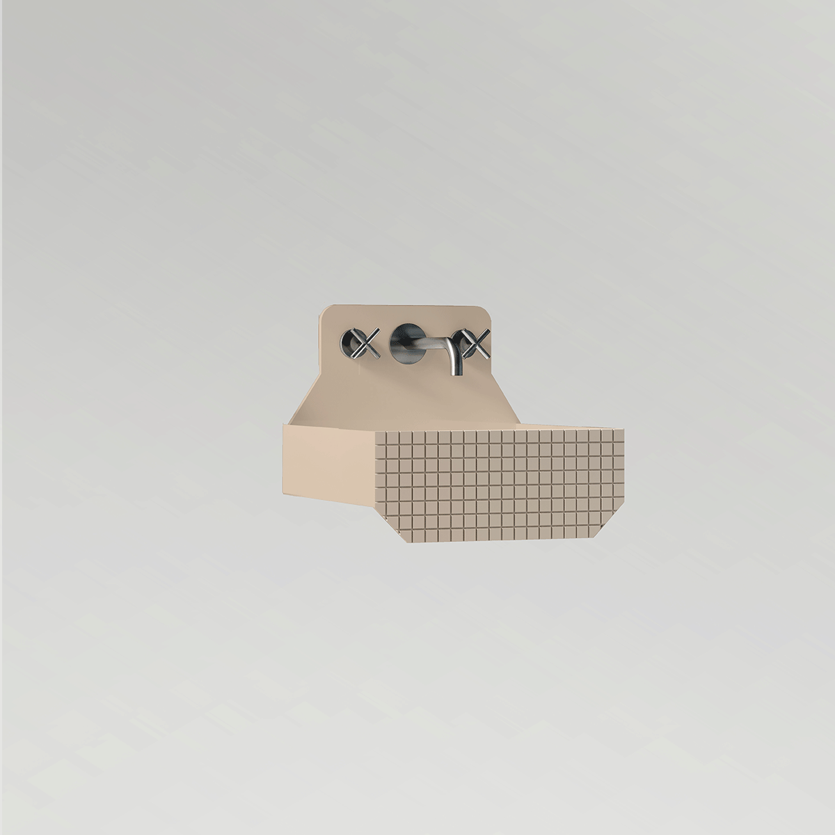 Ex.t - Frieze One High Checkered Rosa - Taninihome.com