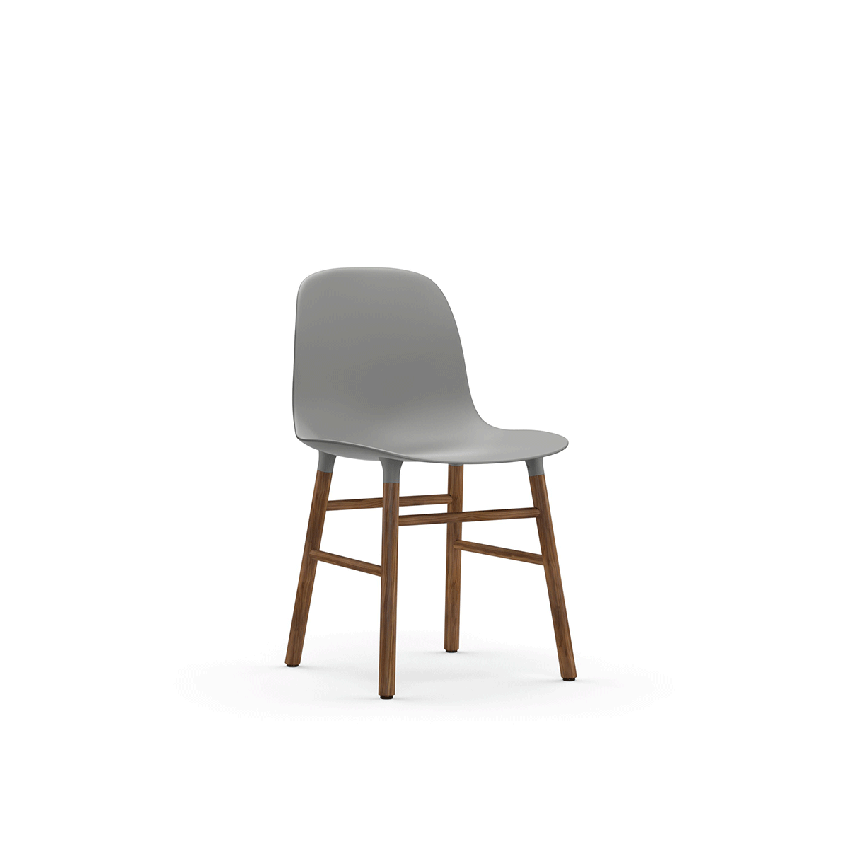 Normann Copenhagen - Form Chair wood Grigio Noce - Taninihome.com