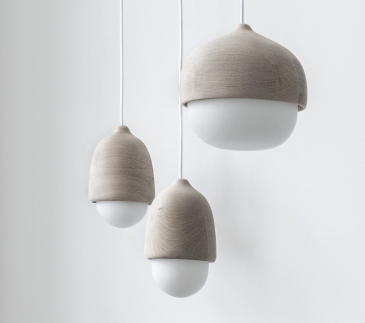 Mater - Terho Pendant Lamp Large matt lacquered - Taninihome.com