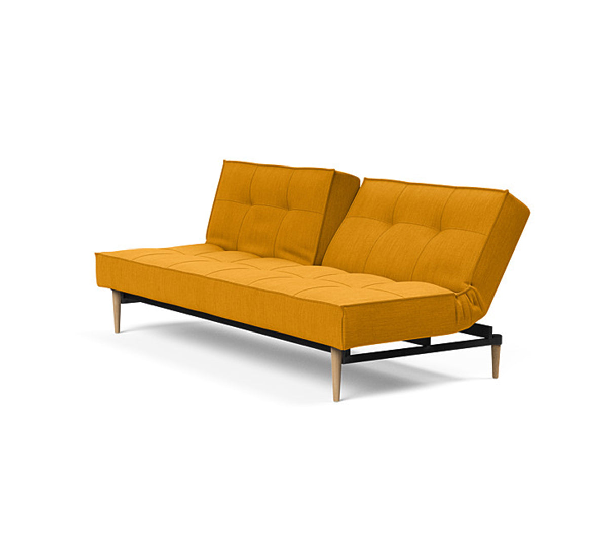 Innovation Living - Splitback Styletto Sofa Bed Light Wood - Taninihome.com