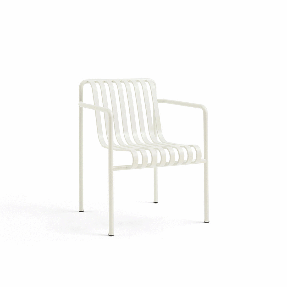 Hay - Palissade Dining Armchair Bianco - Taninihome.com