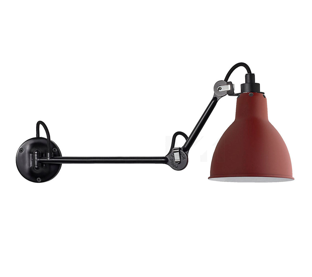 DCW - Lampe Gras n 204 L40 rouge - Taninihome.com