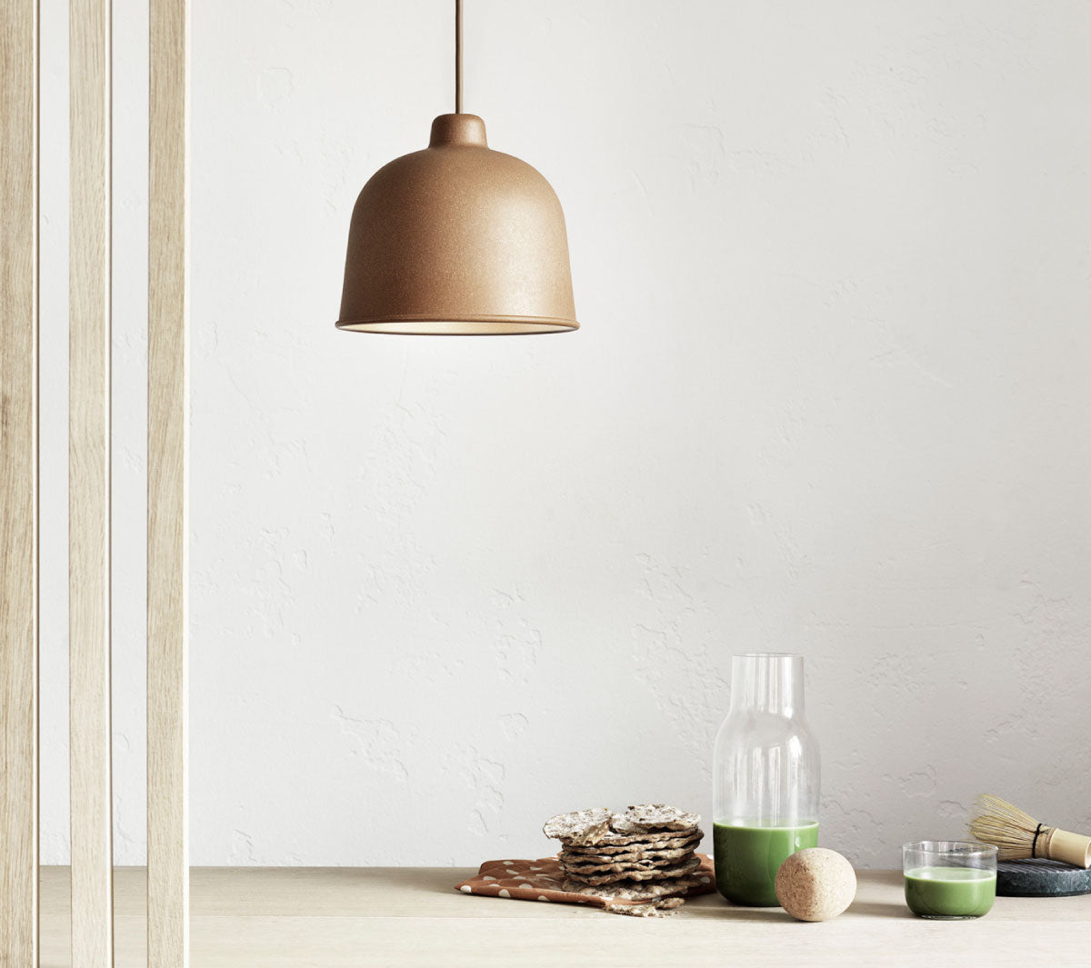 Muuto - Grain Lamp dusty green - Taninihome.com