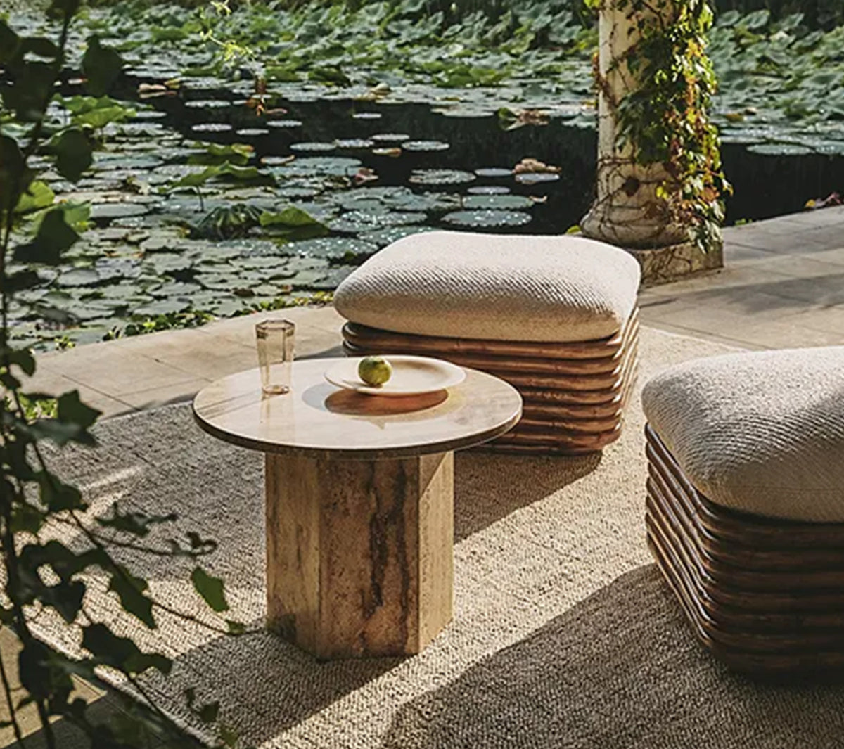 Gubi - Bohemian 72 Ottoman - Taninihome.com