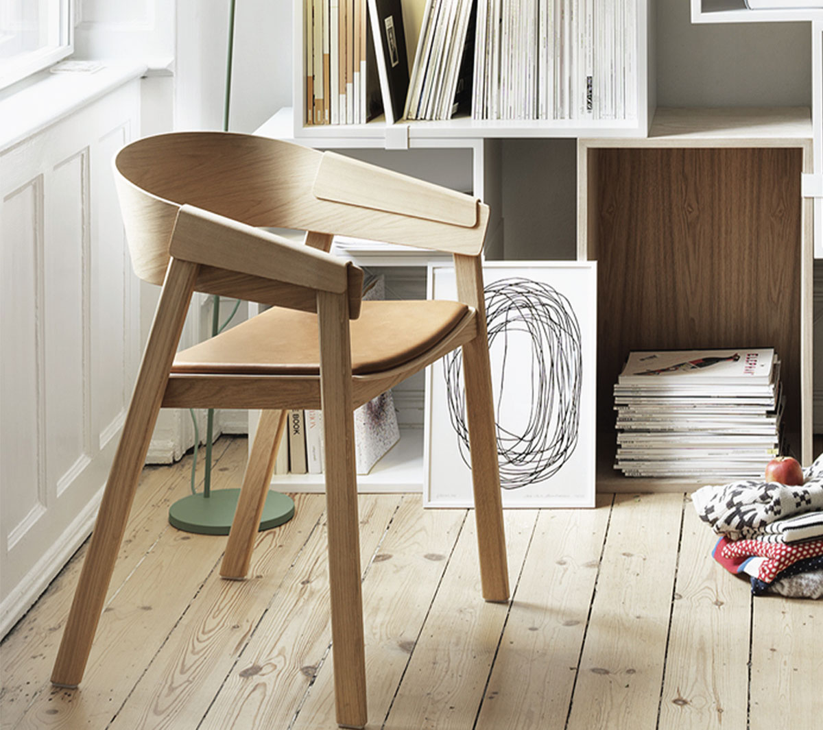Muuto - Cover Armchair oak - Taninihome.com