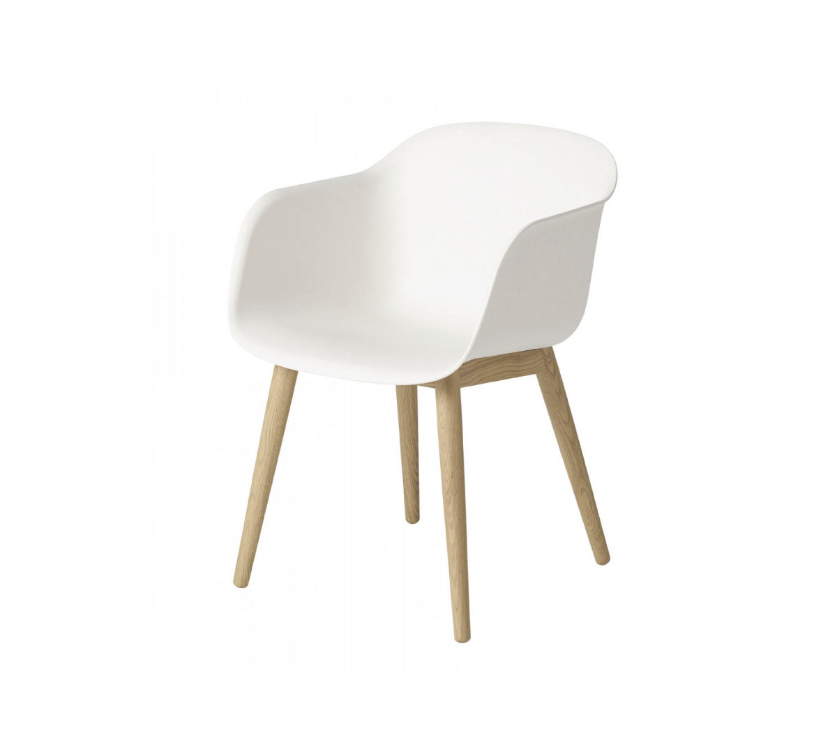 Muuto - Fiber Armchair white - Taninihome.com