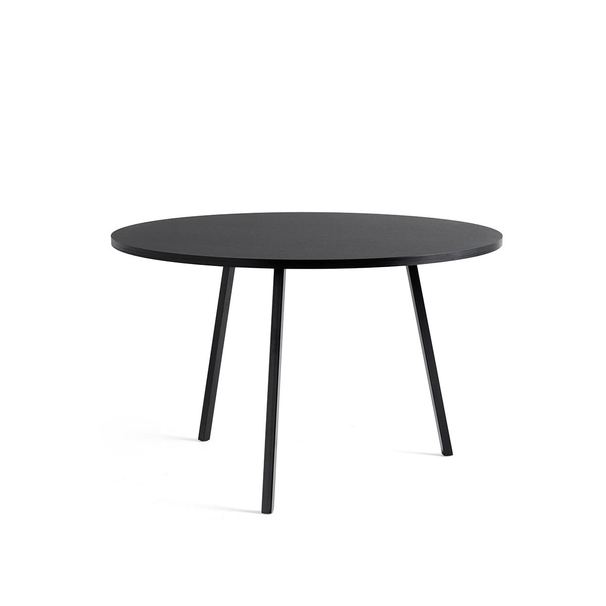 Hay - Loop Stand Round Table Ø120 cm Nero - Taninihome.com