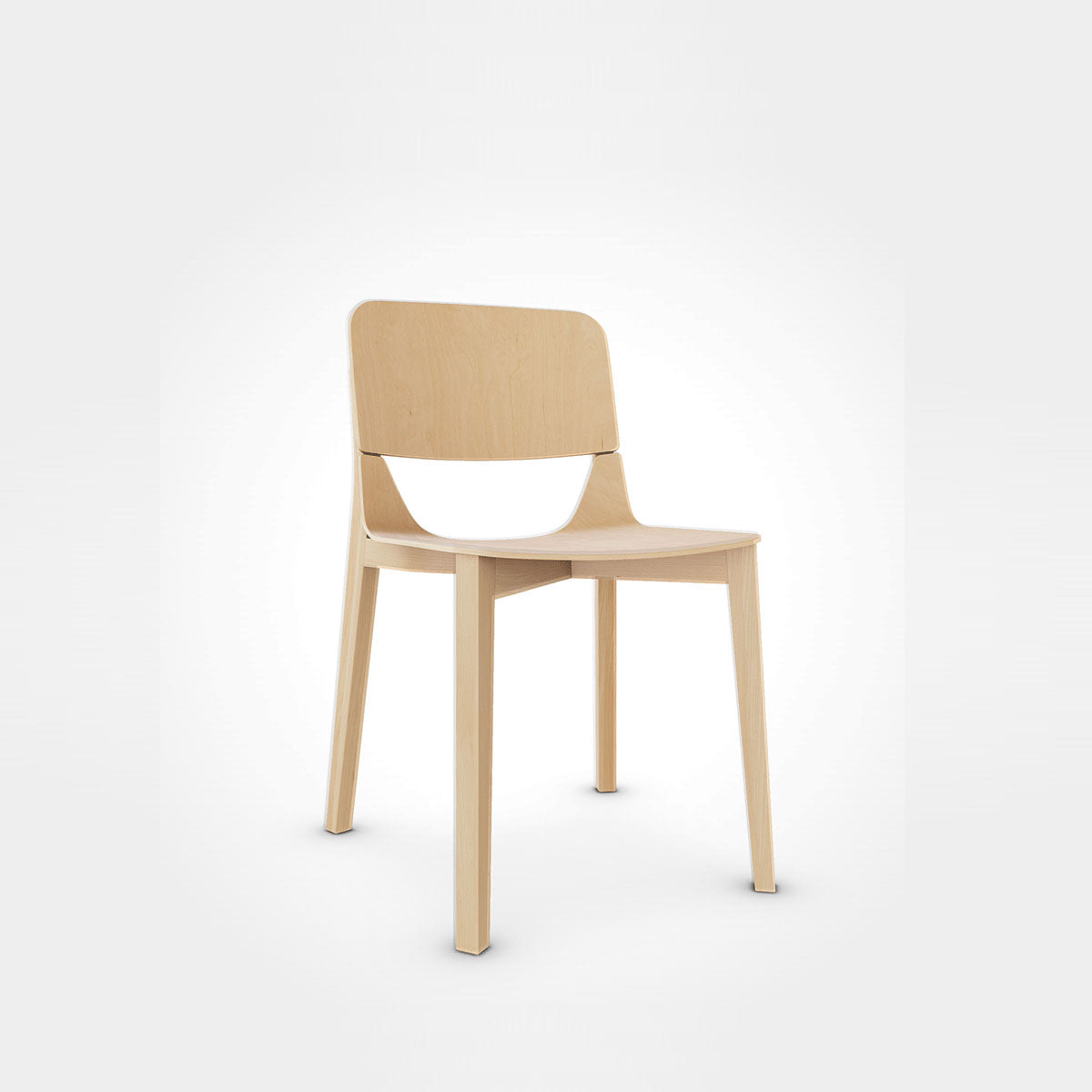 Ton - Sedia Leaf Marrone Chiaro - Taninihome.com
