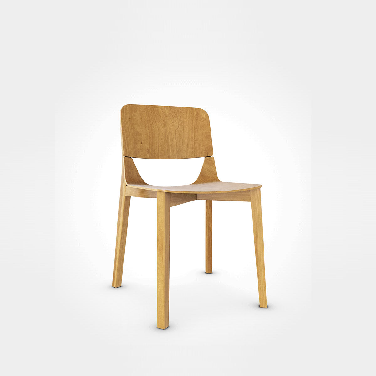 Ton - Sedia Leaf Marrone - Taninihome.com