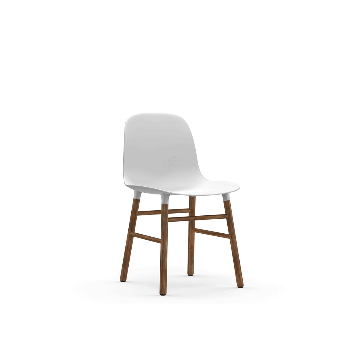 Normann Copenhagen - Form Chair wood Bianco Noce - Taninihome.com
