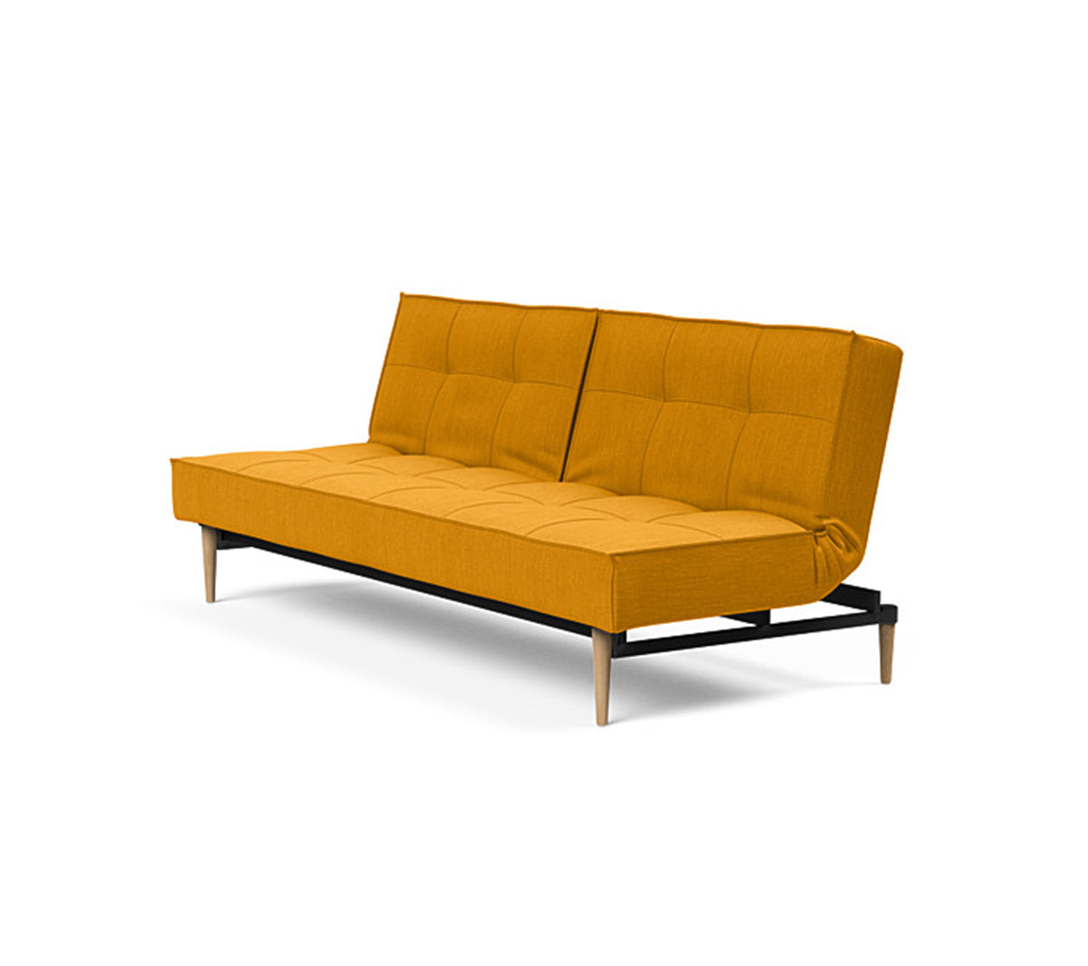 Innovation Living - Splitback Styletto Sofa Bed Light Wood - Taninihome.com