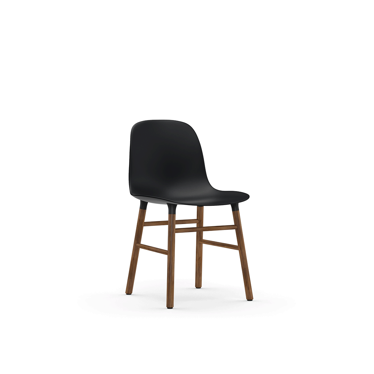 Normann Copenhagen - Form Chair wood Nero Noce - Taninihome.com