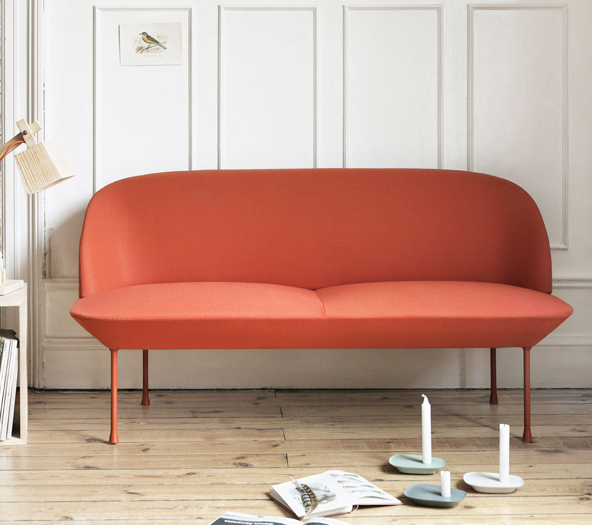 Muuto - Oslo Sofa 2 seater Hallingdal 407 - Taninihome.com